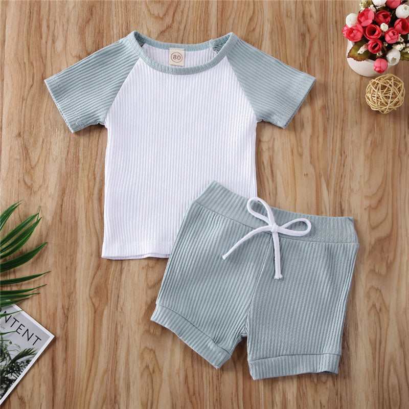 Shirt Shorts 2pcs For Boys Clothing