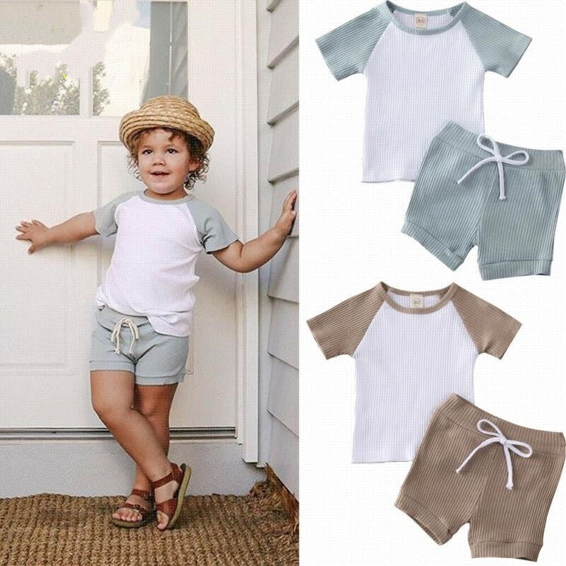 Shirt Shorts 2pcs For Boys Clothing