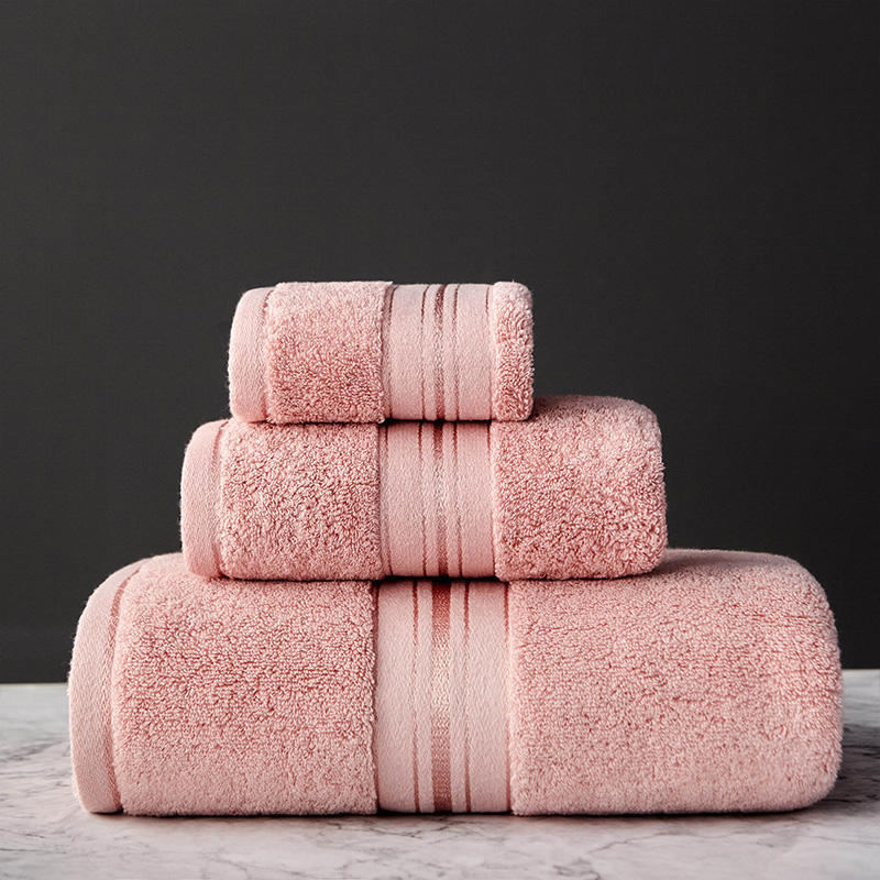 Thick Cotton Bath Towel Set