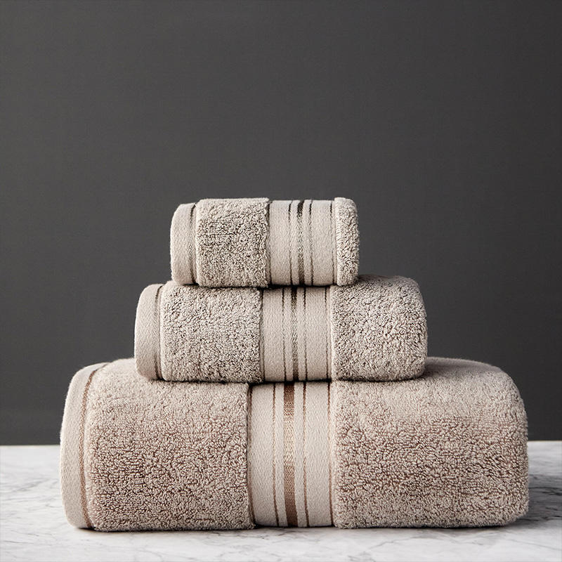 Thick Cotton Bath Towel Set