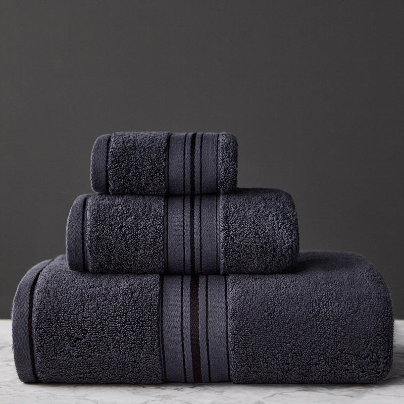 Thick Cotton Bath Towel Set