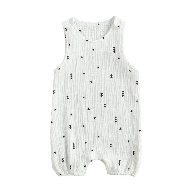 Baby Girls Romper Summer Sleeveless