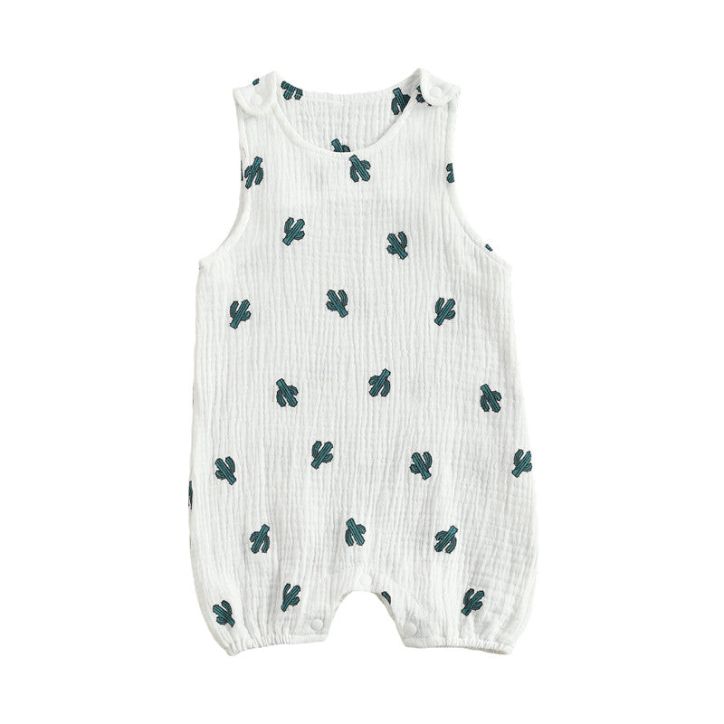 Baby Girls Romper Summer Sleeveless