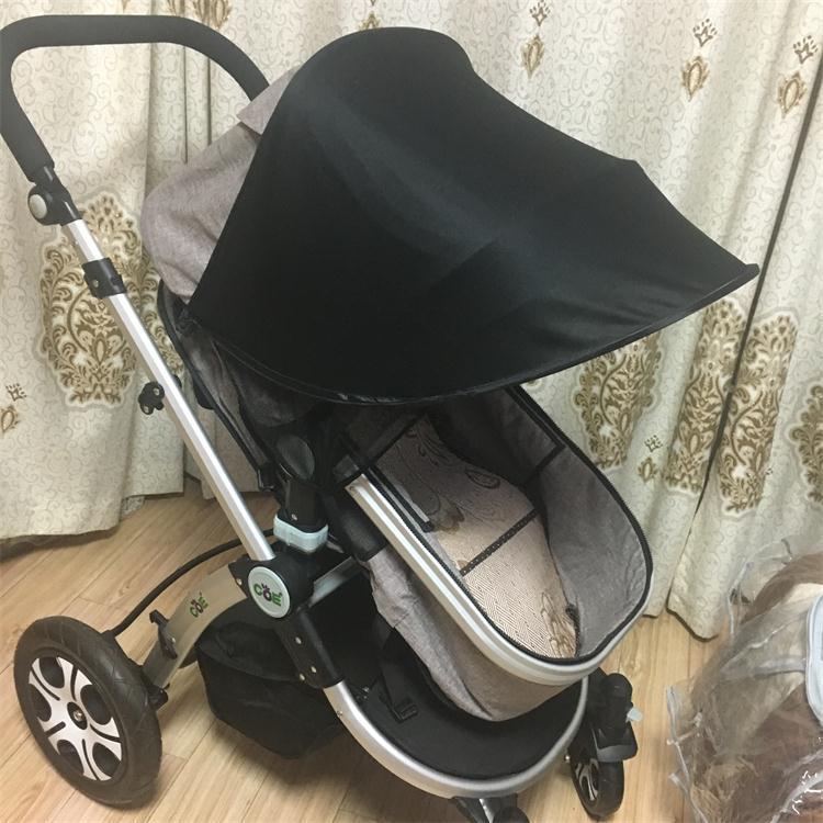 Car Sun Canopy Baby Stroller Pocket