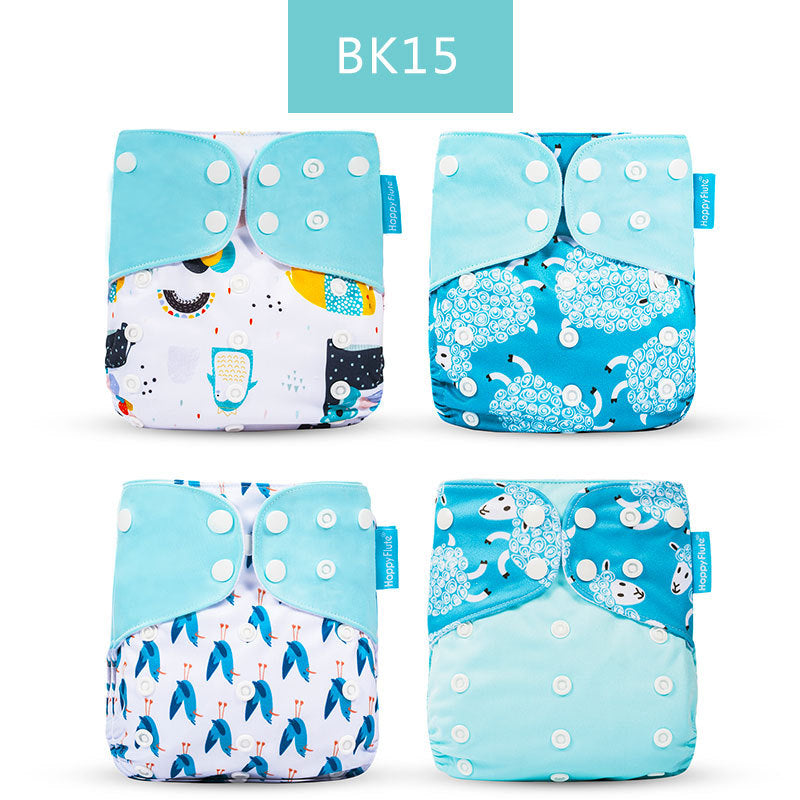 Baby Four-piece Washable Cloth Diapers