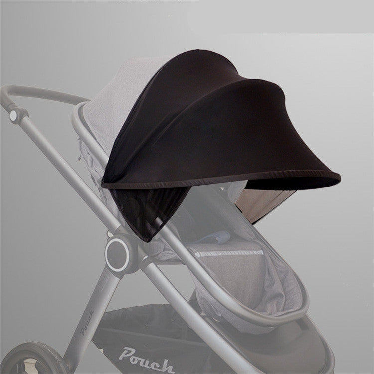 Car Sun Canopy Baby Stroller Pocket