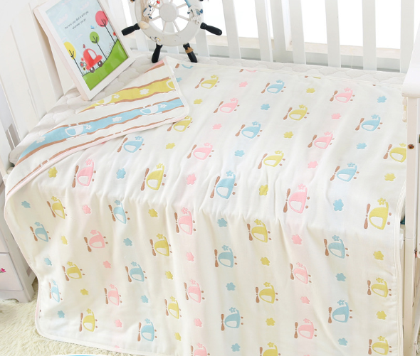 Gauze children quilt quality baby bath towel