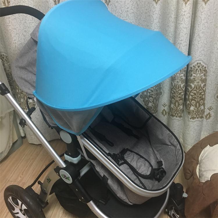 Car Sun Canopy Baby Stroller Pocket