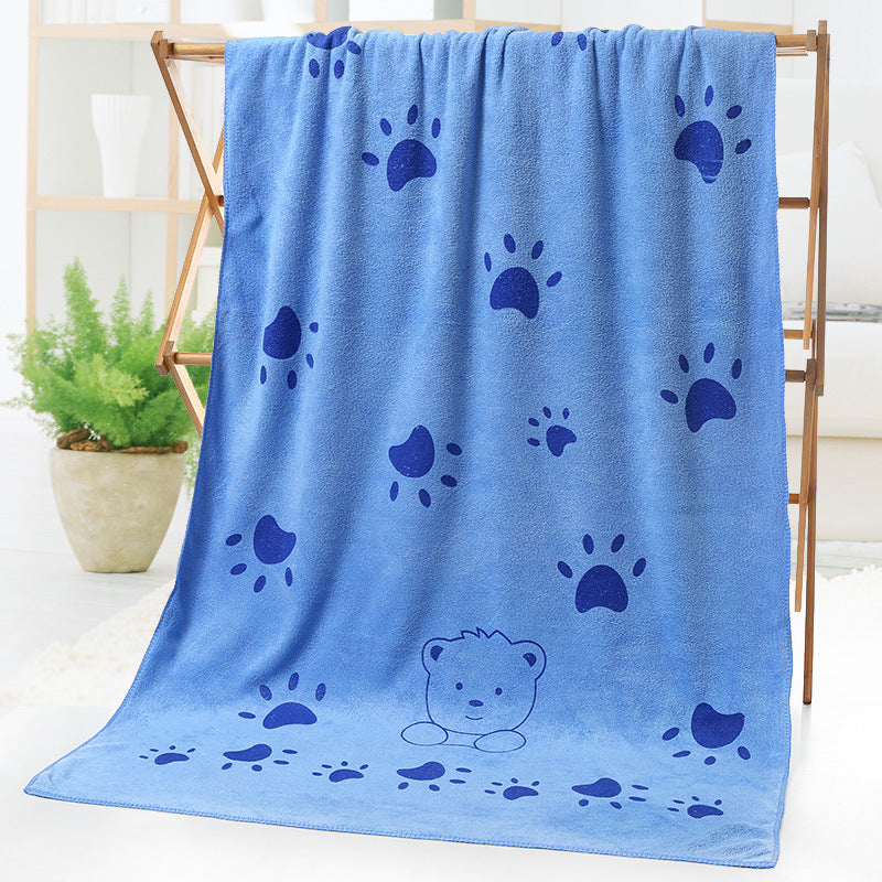 Beach towel cartoon print