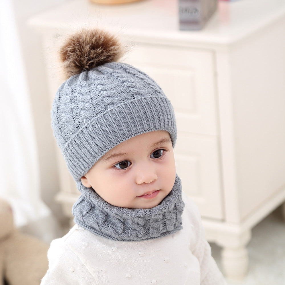 Baby Warm Woolen Cap