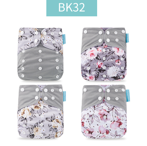 Adjustable Size Washable And Reusable Cloth Diaper